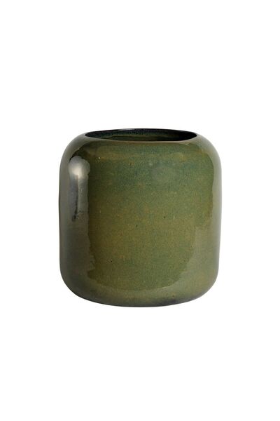 Herstera CILINDRO DOSSO ORIENT GLAZED Ghiveci (verde) 32 X 32 CM