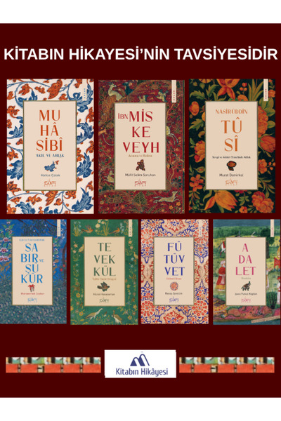 Sufi Kitap AHLAK SERİSİ(7KİTAP) Muhâsibî- Akıl ve Ahlak, Adalet, Nasirüddin T...