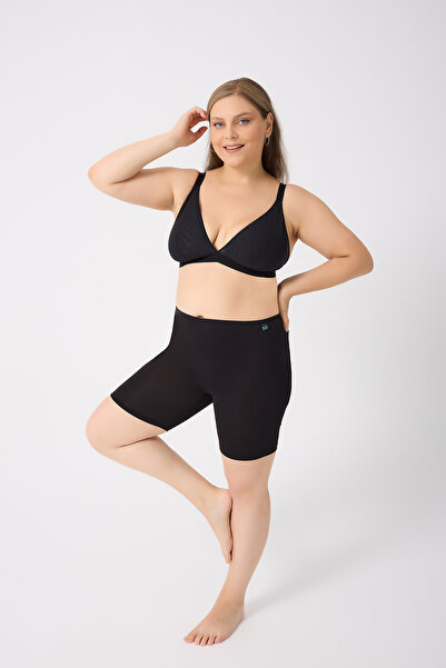 ELİT zümrüt Women's Combed Cotton Over-The-Knee Short Tights