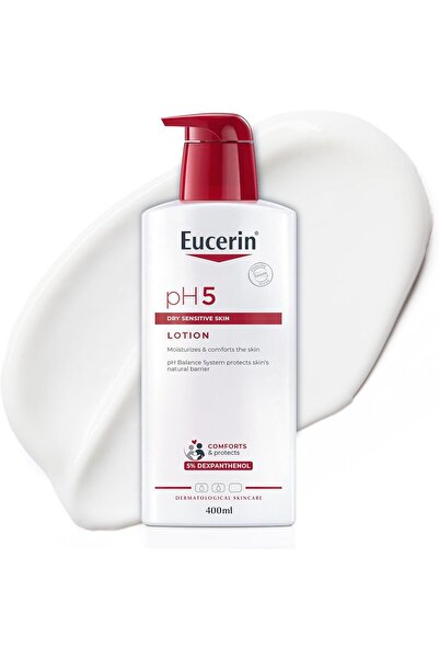 Eucerin pH5 Body Lotion with Dexpanthenol and Hyaluronic Acid, Intensive Mois...