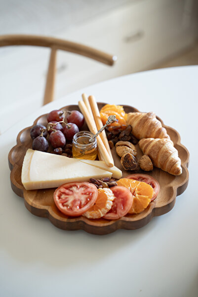 Dekorzdükkan Bloom Akasya Rotating Presentation Plate