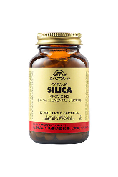 Solgar Ωκεάνια Πυρίτια 25 mg 50 Κάψουλες
