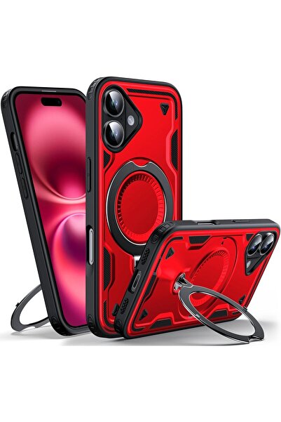 Urban URBANNX for iPhone 17 Case with 360° Rotating Stand, [Compatible with M...
