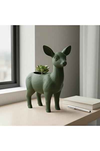 OEM Ghiveci decorativ Caprioara pentru plante mici, imprimat 3D