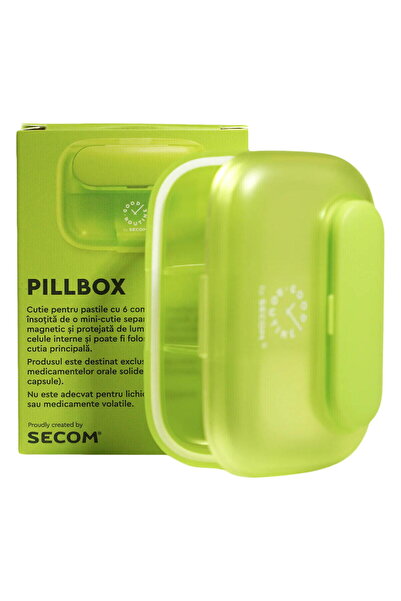Good Routine Pillbox Cutie pentru Pastile Verde 1buc Secom,