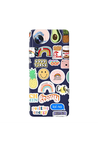 Other Xiaomi Mi 12 Pro Good vibes Dark blue Colored Silicone TPU Θήκη