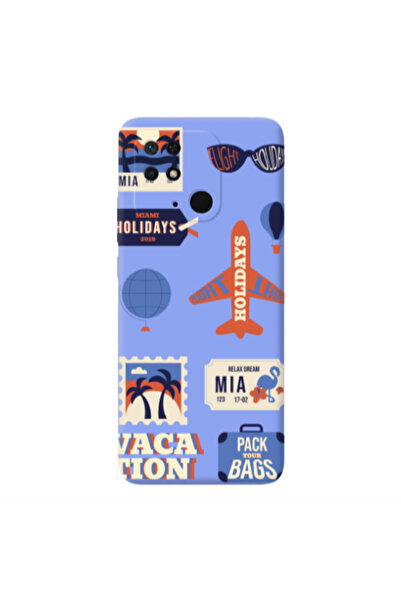 Other Xiaomi Redmi 10C Vacation Light Purple Colored Silicone TPU Θήκη