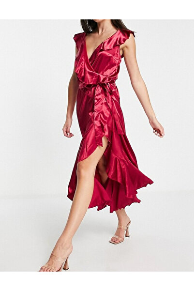 Evendi Rochie medie, Rosu