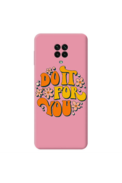Other Xiaomi Redmi Note 9 Pro Do it For You Pink Colored Silicone TPU Θήκη