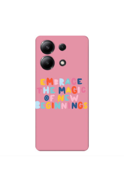 Other Xiaomi Redmi Note 13 4G Embrace Pink Colored Silicone TPU Θήκη