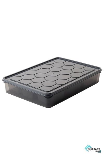 Empressco Home 16 Piece 7 Compartment Transparent-Smoke Storage Set, Practica...