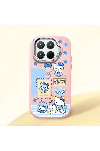 ucuc Pink Silicone Case Compatible with Mi 15t Pro with Shock-Absorbing Camer...