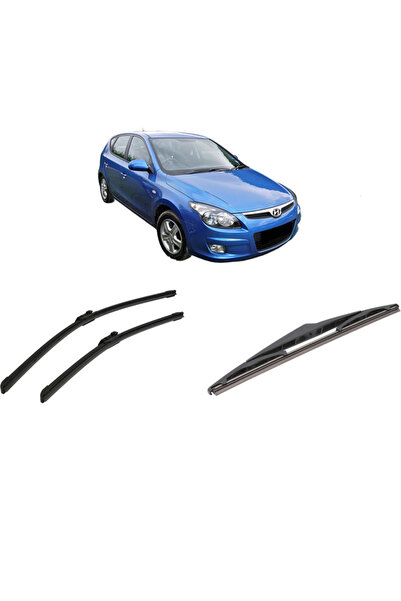 Bosch Set de 3 ștergătoare HYUNDAI i30 (FD) din 2007-2011, pentru parbriz și ...