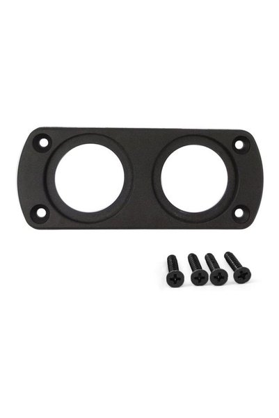 OEM Βάση Panel για usb charger + βολτόμετρο με 2 βάσεις