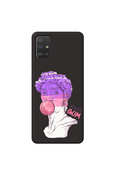 Other Samsung A51 Pin Bubble Black Colored Silicone TPU Θήκη