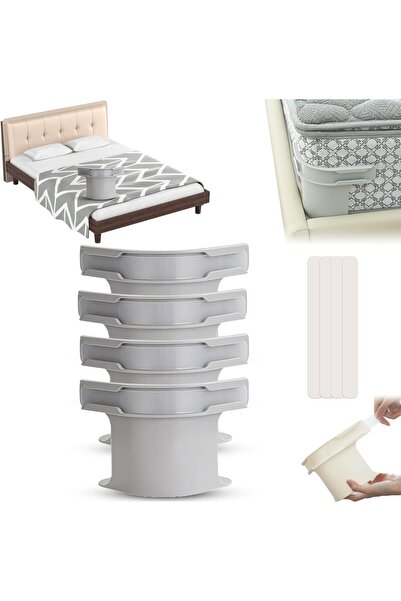 Arabest 4-Piece Bed Sheet Grippers,Heavy-Duty Non-Slip Sheet Holders,Easy Ins...