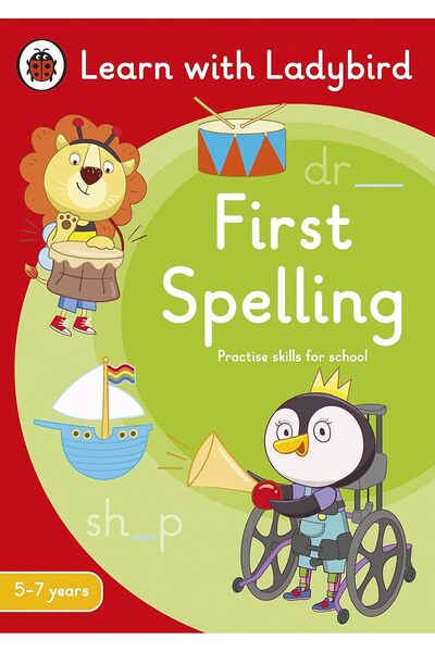 Ladybird Book First Spelling: A Learn with Ladybird Activity Book 5-7 years