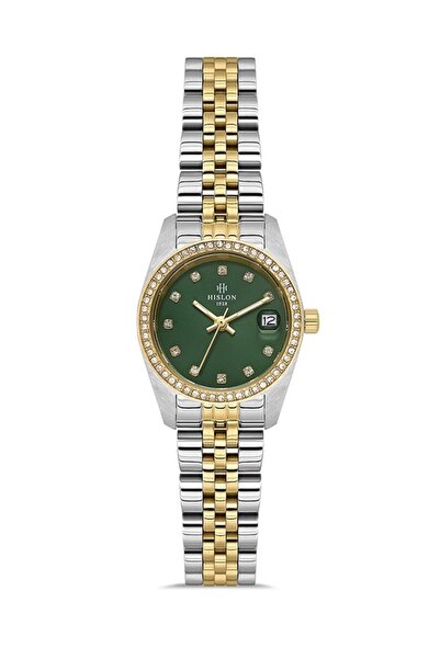 Hislon Ql156T-15Sgs Calendar Sapphire Anti-Scratch Glass 5 Atm Water Resistan...