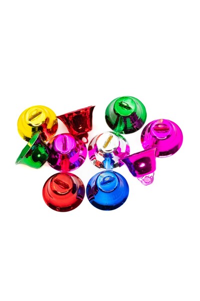 MC Micostore Accesorii creatie - clopotei plastic, diverse culori, 20mm, set ...