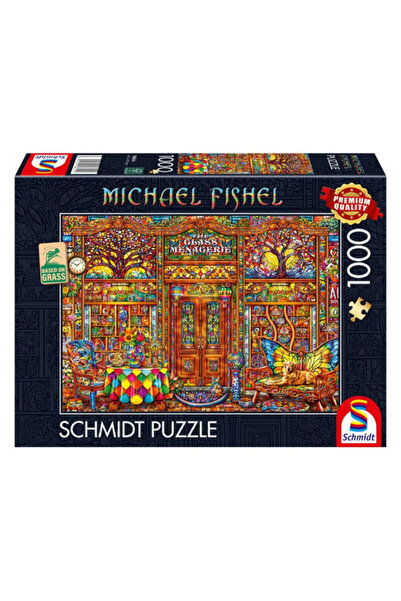 Schmidt Puzzle de 1000 de piese - Sticlărie, Michael Fischel (58614)
