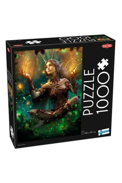 TACTIC Puzzle Moonlit Fairy, colectia Puzzle Lovers, 1000 piese, 48 x 67 cm, ...