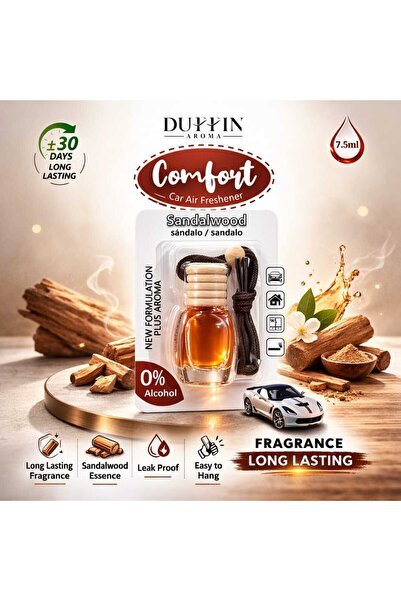 IQRAA DUYIN Sandalwood Car Air Freshener Long Lasting Aroma Perfume