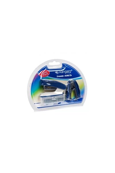 MC Micostore Capsator TRENDY-45M/Z3, 24/6, 15coli, albastru, blister (+ decap...