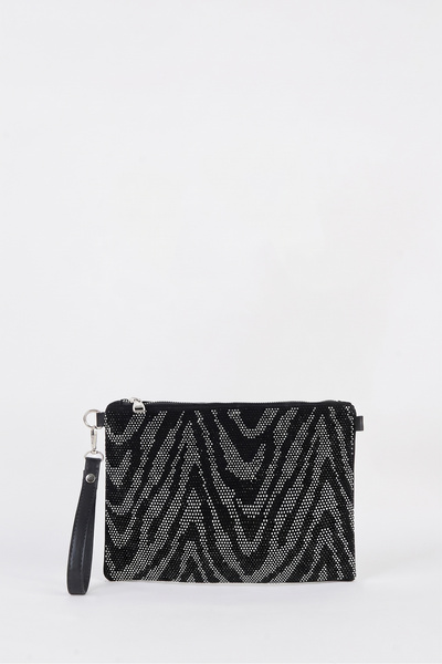 Vivaq Γυναικεία τσάντα χειρός και clutch με λουράκι αστραγάλου και λουράκι αλ...