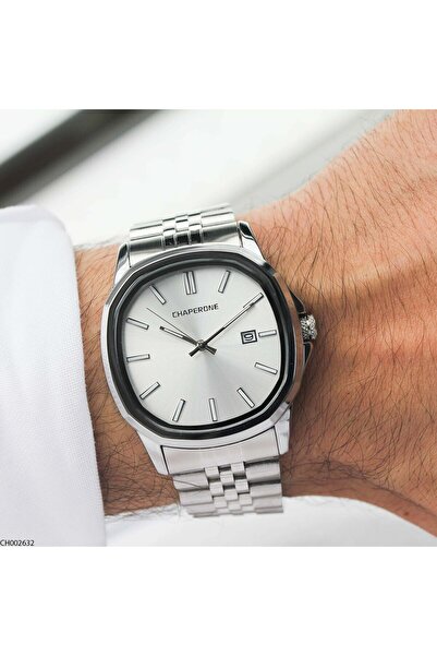 Chaperone Ch002632 Men's Wristwatch with Steel Strap