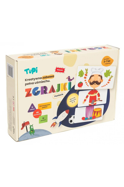 OEM Țara Relațiilor Personaje de împreună Puzzle Mix and Match 3+ MIX