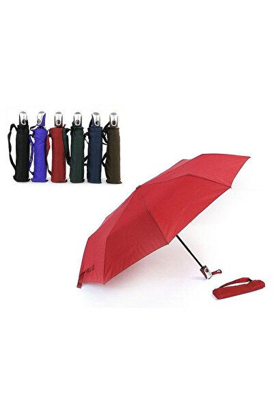 OEM Umbrelă automată ADAR cu husă, lungime pliată 30 cm - mix de culori