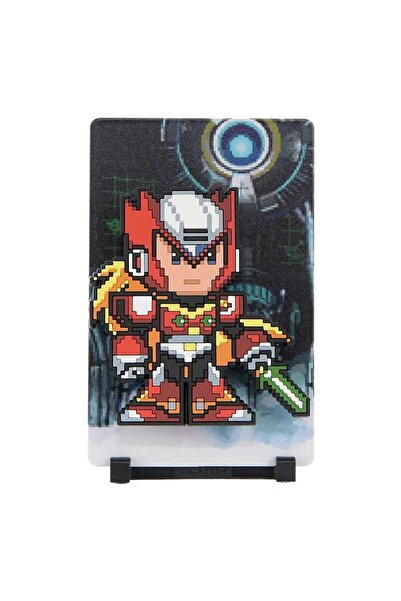 OEM Figurina colectionara FiGGYZ Mega Man Zero 11cm, multicolor, cu suport de...
