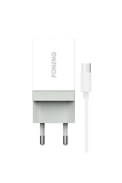 FONENG Încărcător de perete USB K210 cu cablu Micro USB