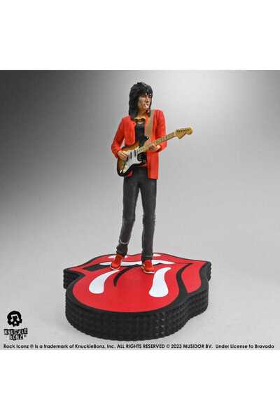 OEM Figurina KnuckleBonz Ronnie Wood (Tattoo You Tour 1981) 22 cm, multicolor...