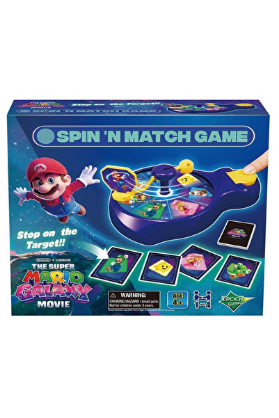 OEM Super Mario Galaxy Spin'n Match – joc de memorie pentru întreaga familie