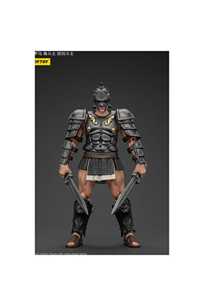 OEM Figurina Rzymski Gladiator Dimachaerus 1/18, 11 cm, multicolor, set de ac...