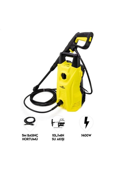 DAWREK 1400W YüksekEL0062 Performanslı Oto Yıkama Makinesi (EL0062 )