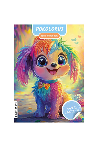 OEM Carte de colorat, BOOKS&FUN, catelus
