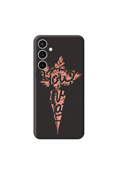 Other Samsung S24 Plus You are What You Eat Black Colored Silicone TPU Θήκη