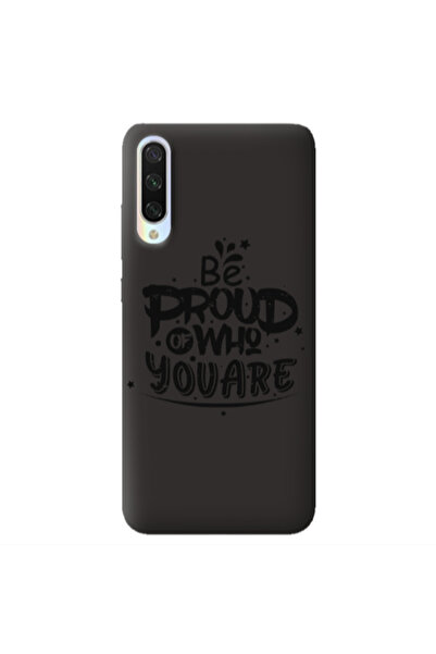 Other Xiaomi Mi 9 Lite Be proud of who you are Black Colored Silicone TPU Θήκη
