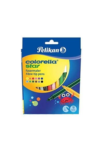 MC Micostore Carioci colorate Colorella Star 807517 / 814508, 12 culori, blis...