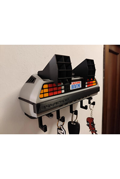 Eva Prints Cuier pentru chei DeLorean DMC-12 Time Machine, Back to the Future...