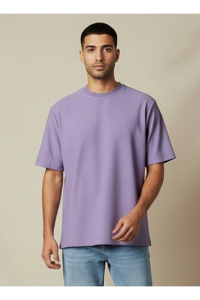 FAV Men Regular Fit Crew Neck Short Sleeves T-shirt