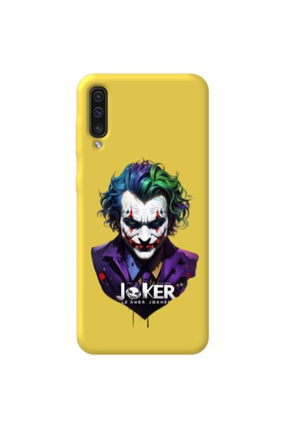 Other Samsung A70 Le amer Joker Yellow Colored Silicone TPU Θήκη
