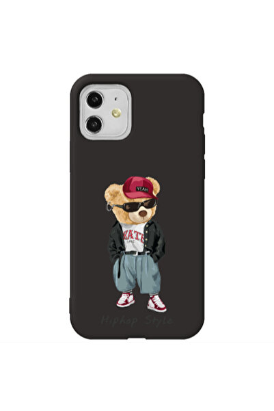 Other Apple iPhone 11 Hip hop style Black Colored Silicone TPU Θήκη
