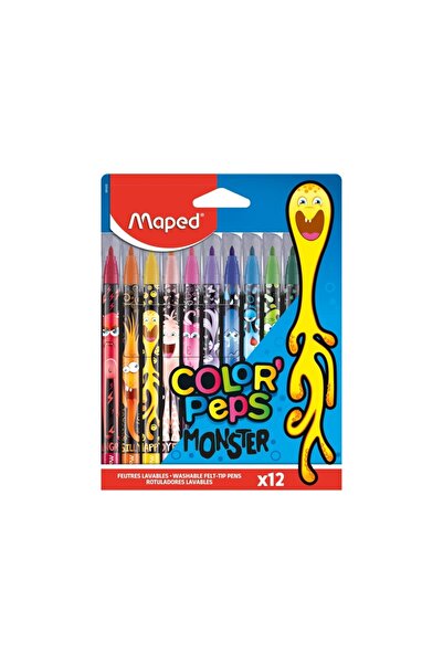 Maped Carioca Color'Peps Monster 12 culori/set