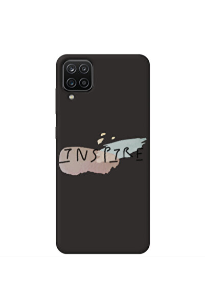 Other Samsung A12 Inspire Black Colored Silicone TPU Θήκη