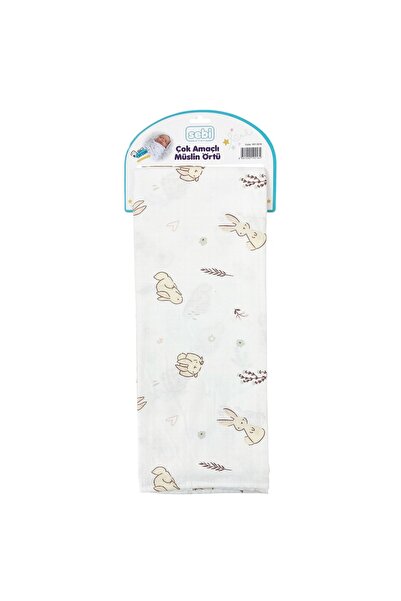 Sebi Bebe Çok Amaçlı Müslin Örtü 100x120 Cm