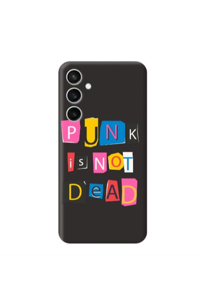 Other Samsung S24 FE Punk is not Dead Black Colored Silicone TPU Θήκη