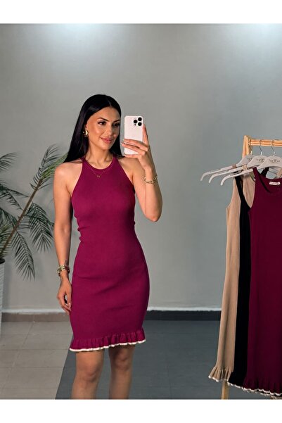 inci bayan giyim FITTED KNIT DRESS